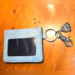 ID & Credit Card Case with Lobster Clasp